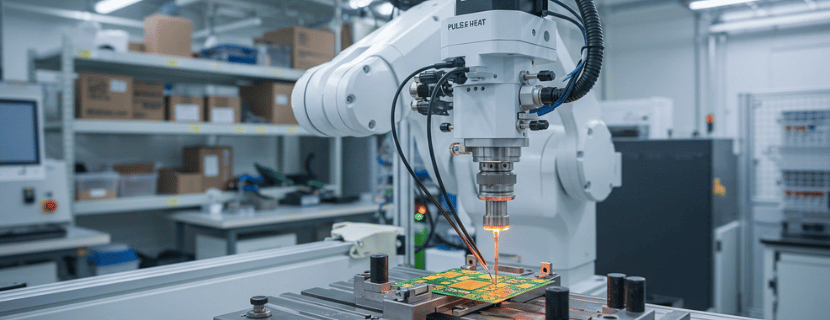 抵抗加熱式(パルスヒート)はんだ付けロボットとは?