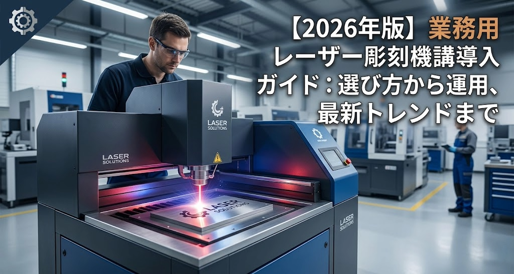 【2026年版】業務用レーザー彫刻機導入ガイド：選び方から運用、最新トレンドまで